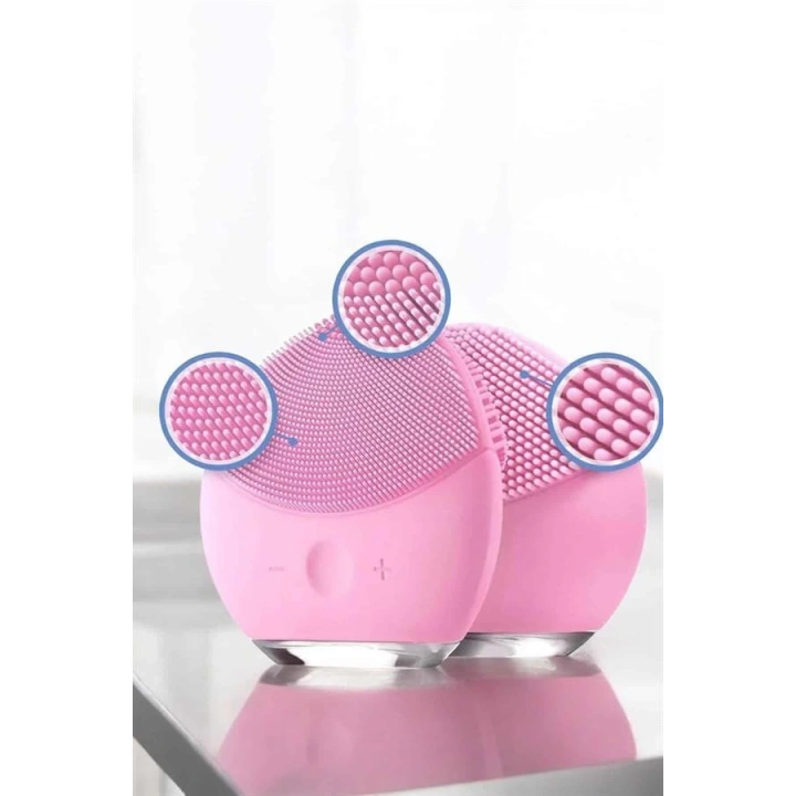 BFS Profesyonel Yüz Temizleme Masaj Aleti Su Geçirmez, Kablosuz Şarj Özellikli Kolay Temizlenebilir