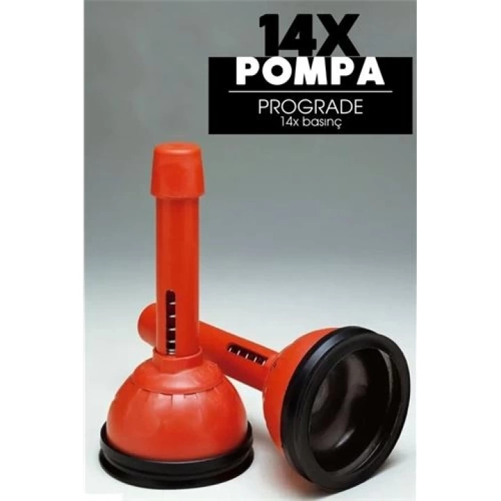 BFS  ProGrade Pistonlu 14X Lavabo Gider Açıcı Pompa