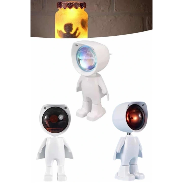 BFS Projektör Atmosfer Işık Lambası Projektör Güneş Lambası Masa Lambası