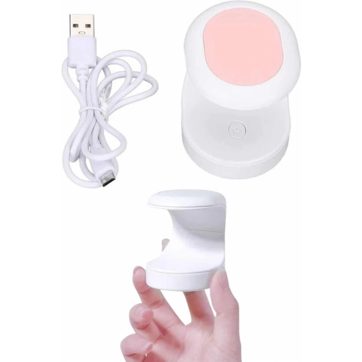 BFS Protez Tırnak Kurutucu Kalıcı Oje Led Oje Kurutucu UV Işınlı Taşınabilir