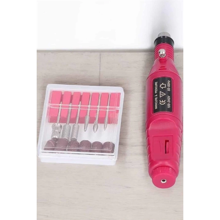 BFS Protez Tırnak Manikür ve Pedikür Seti Elektrikli