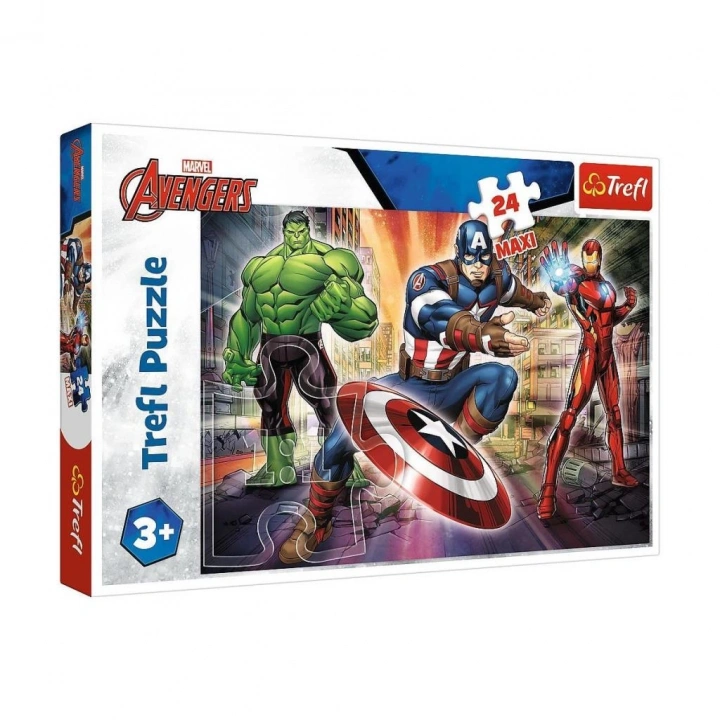BFS  PUZZLE-14321 Marvel 24 Parça Maxi Çocuk Puzzle