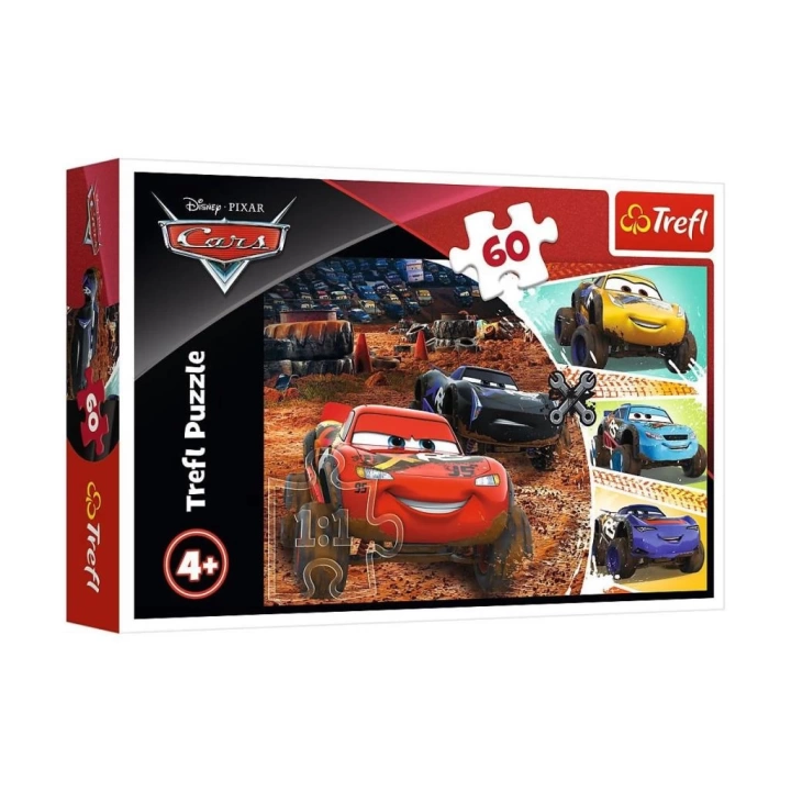 BFS  PUZZLE-17327 Disney Cars 3 60 Parça Puzzle
