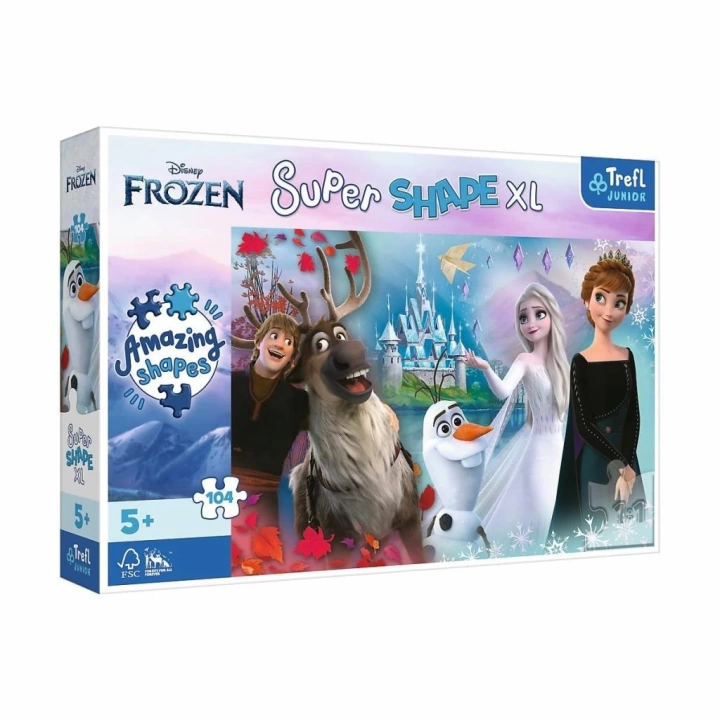 BFS     PUZZLE-50017 Frozen 104 Parça XL  Çocuk Puzzle