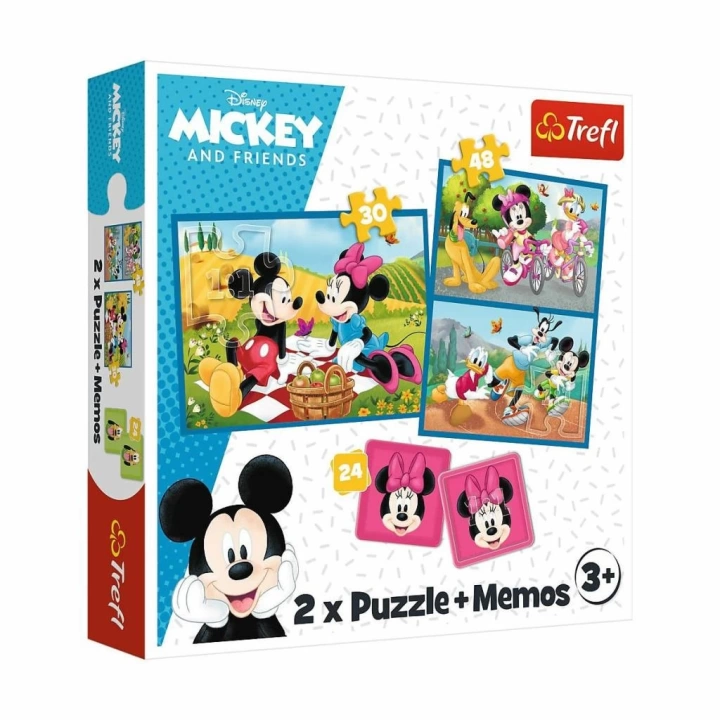 BFS  PUZZLE-93344 2IN1 Disney Puzzle