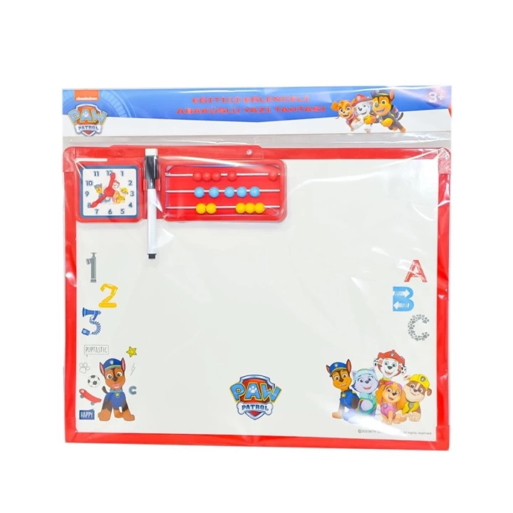 BFS  PW7914 Paw Patrol Abaküslü Yazı Tahtası - Laço Kids - Utku Oyuncak
