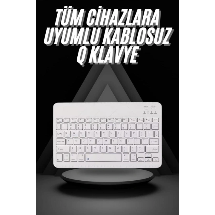 BFS Q Klavye Türkçe Bluetooth Klavye Tüm Cihazlara Uyumlu Kablosuz