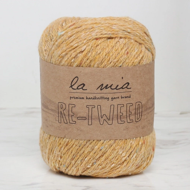 BFS  Re-Tweed Sarı Melanj El Örgü İpi - L124 - 34413