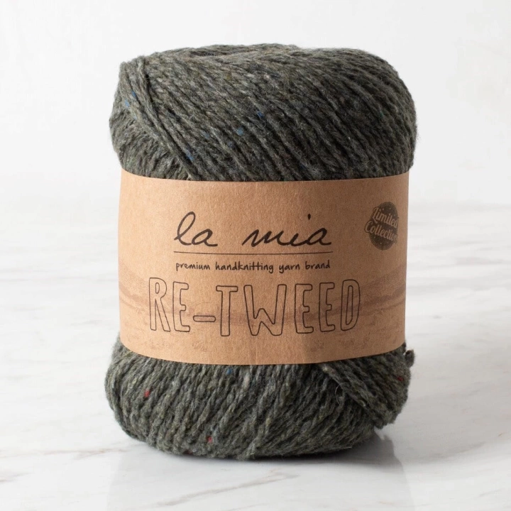 BFS  Re-Tweed Yeşil Melanj El Örgü İpi - L131 - 34405