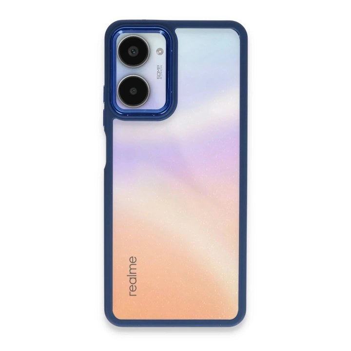BFS  Realme 10 Pro 5G Kılıf Dora Kapak - Mavi