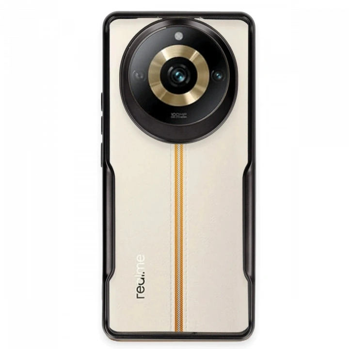 BFS  Realme 11 Pro Kılıf Boyi Silikon Kapak - Siyah