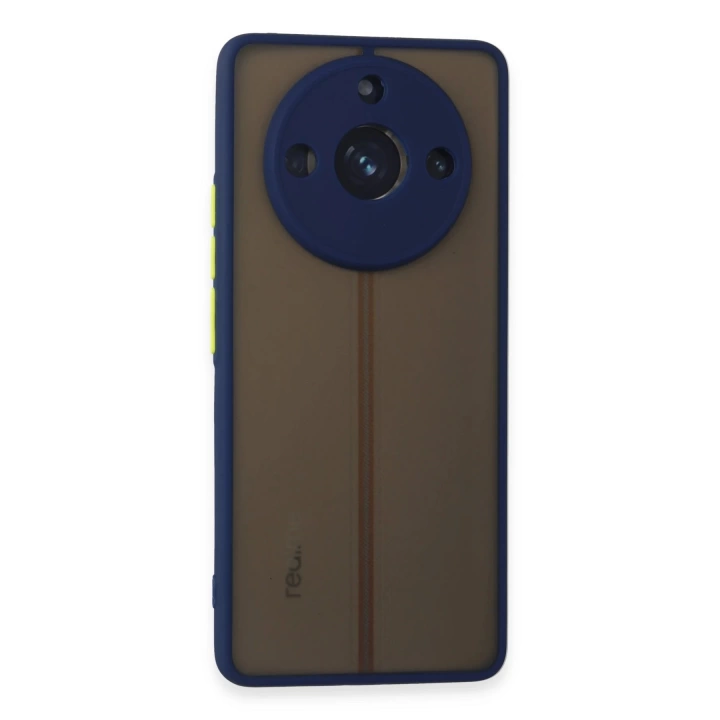 BFS  Realme 11 Pro Kılıf Montreal Silikon Kapak - Lacivert