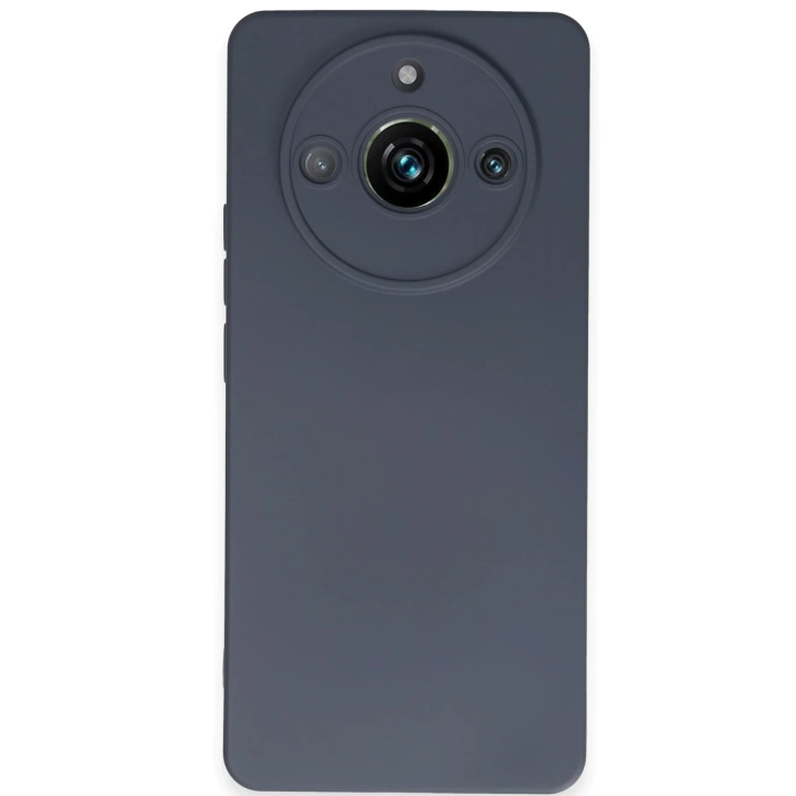 BFS  Realme 11 Pro Kılıf Nano içi Kadife Silikon - Gri