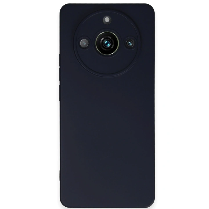 BFS  Realme 11 Pro Kılıf Nano içi Kadife Silikon - Lacivert
