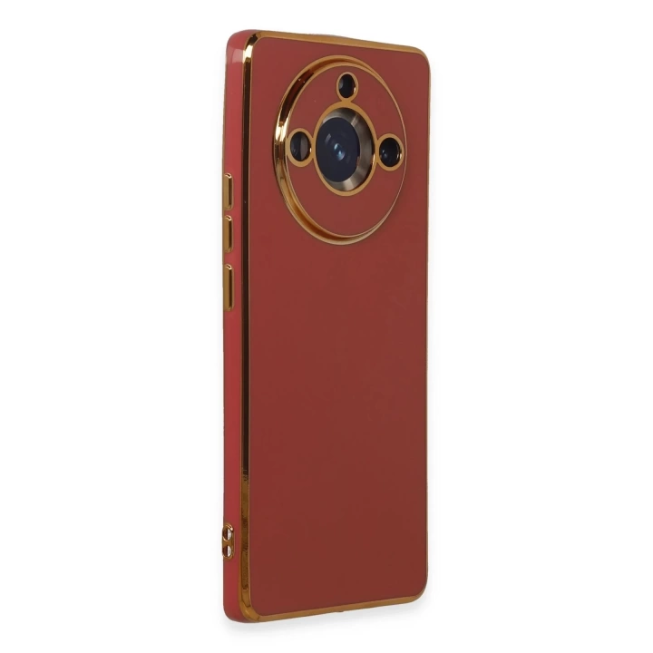 BFS  Realme 11 Pro Kılıf Volet Silikon - Kırmızı