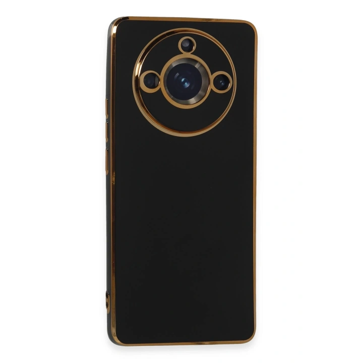 BFS  Realme 11 Pro Kılıf Volet Silikon - Siyah