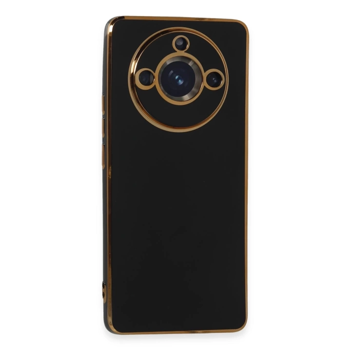 BFS  Realme 11 Pro Kılıf Volet Silikon - Siyah