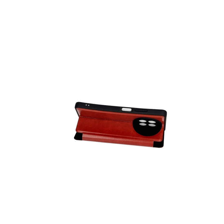 BFS  Realme 12 5G Kılıf Flip Cover - Kırmızı