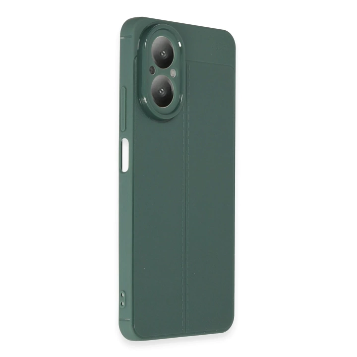 BFS  Realme 12 Lite Kılıf Auto Focus Kapak - Koyu Yeşil