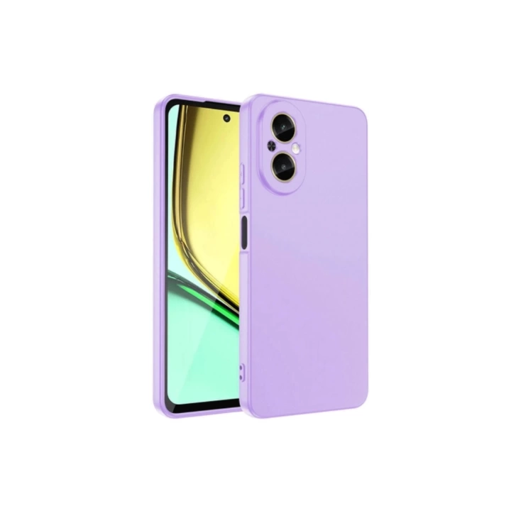 BFS  Realme 12 Lite Kılıf First Silikon - Lila