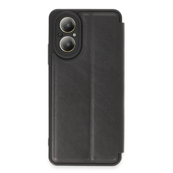 BFS  Realme 12 Lite Kılıf Flip Cover - Siyah