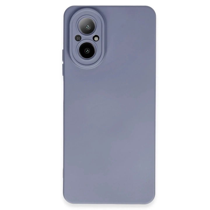 BFS  Realme 12 Lite Kılıf Nano içi Kadife Silikon - Gri