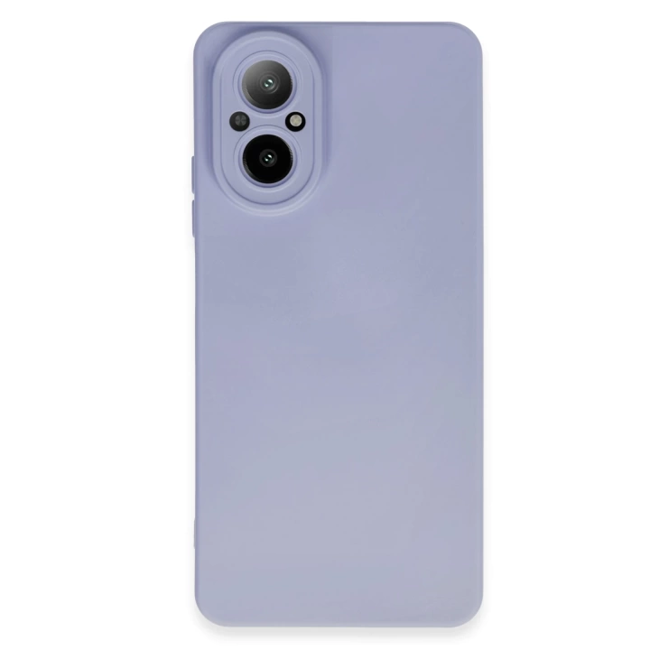 BFS  Realme 12 Lite Kılıf Nano içi Kadife Silikon - Lila