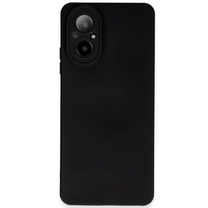 BFS  Realme 12 Lite Kılıf Nano içi Kadife Silikon - Siyah