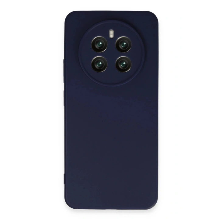 BFS Realme 12 Pro Kılıf First Silikon - Lacivert