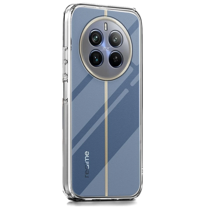 BFS  Realme 12 Pro Plus Kılıf Lüx Şeffaf Silikon