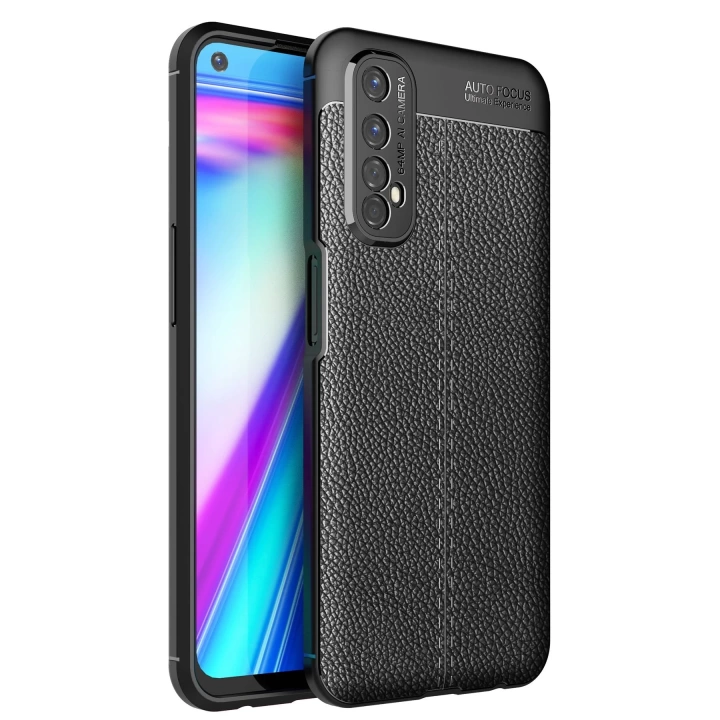 BFS  Realme 7 Kılıf Auto Focus Kapak - Siyah