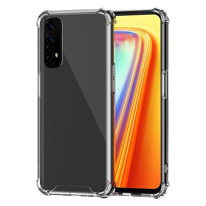 BFS  Realme 7 Kılıf Olex Tpu Silikon - Şeffaf