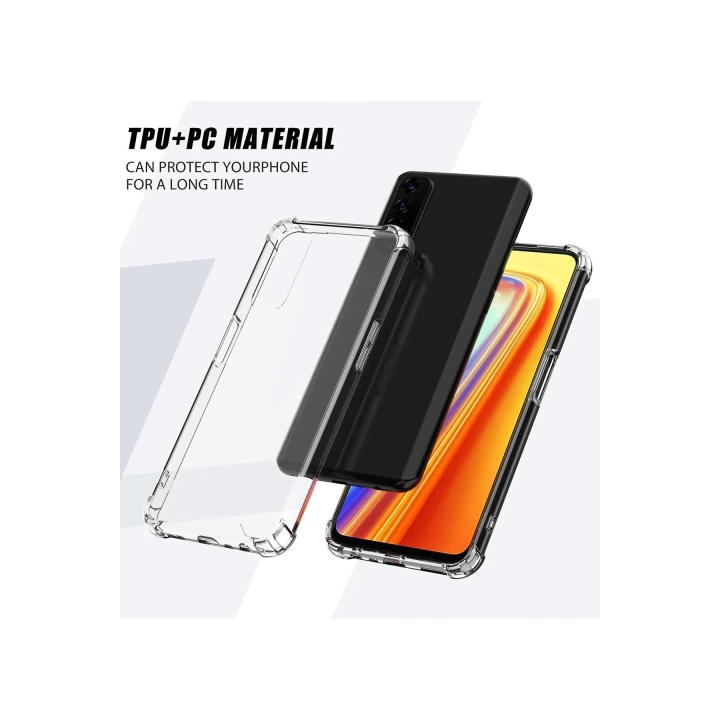 BFS  Realme 7 Kılıf Olex Tpu Silikon - Şeffaf