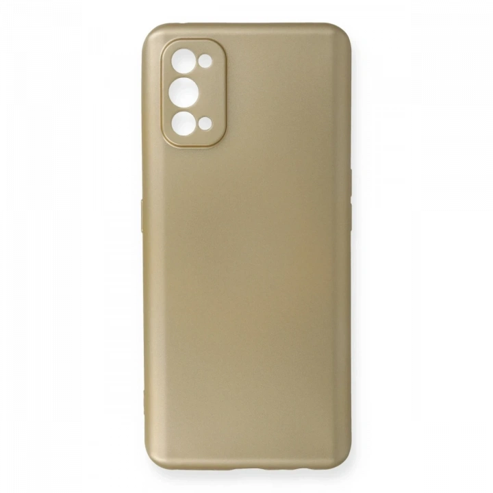 BFS  Realme 7 Pro Kılıf First Silikon - Gold