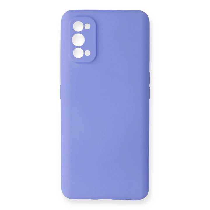 BFS  Realme 7 Pro Kılıf First Silikon - Lila