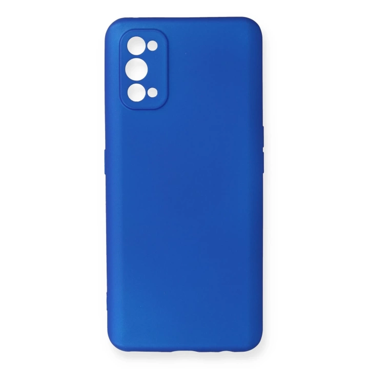 BFS  Realme 7 Pro Kılıf First Silikon - Mavi