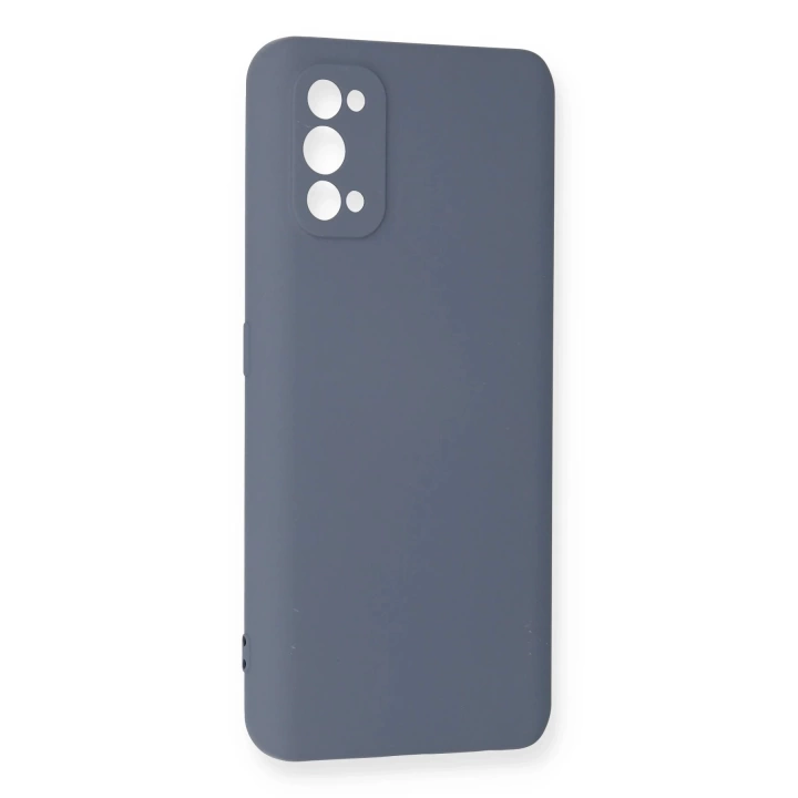 BFS  Realme 7 Pro Kılıf Nano içi Kadife Silikon - Gri