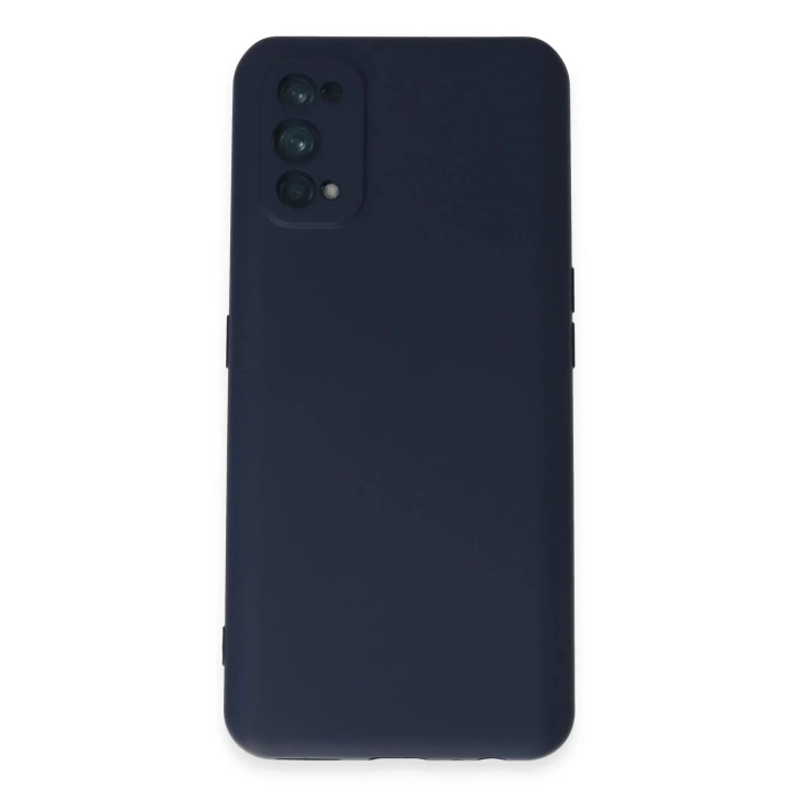 BFS  Realme 7 Pro Kılıf Nano içi Kadife Silikon - Lacivert