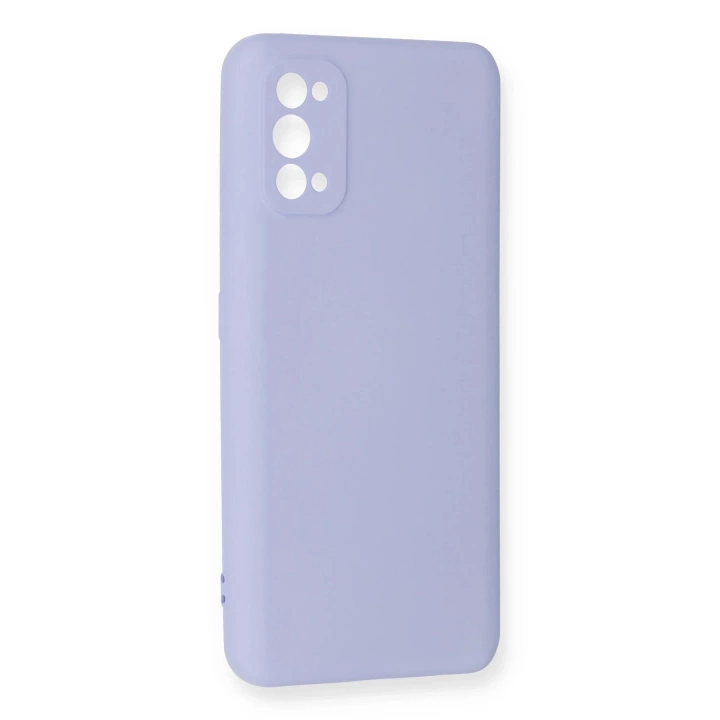 BFS  Realme 7 Pro Kılıf Nano içi Kadife Silikon - Lila