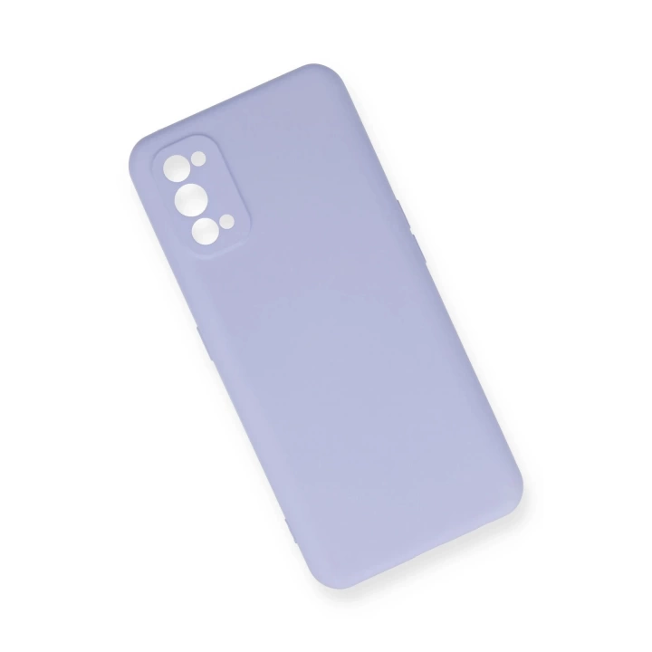 BFS  Realme 7 Pro Kılıf Nano içi Kadife Silikon - Lila