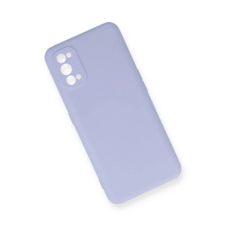 BFS Realme 7 Pro Kılıf Nano içi Kadife Silikon - Lila