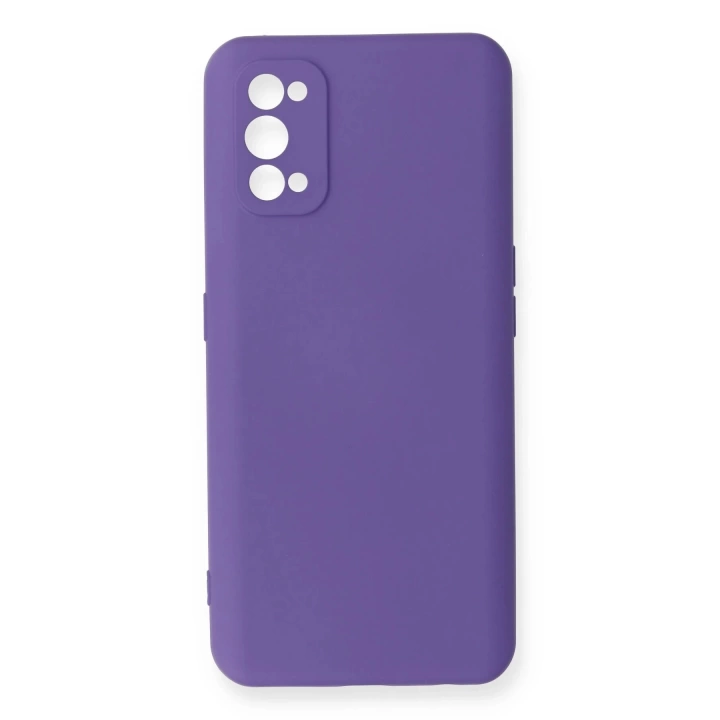 BFS  Realme 7 Pro Kılıf Nano içi Kadife Silikon - Mor