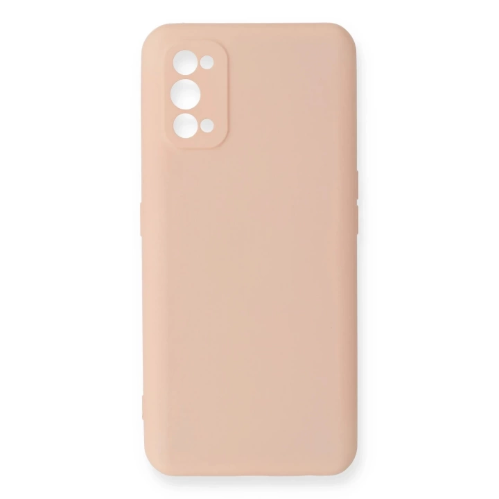BFS  Realme 7 Pro Kılıf Nano içi Kadife Silikon - Pudra