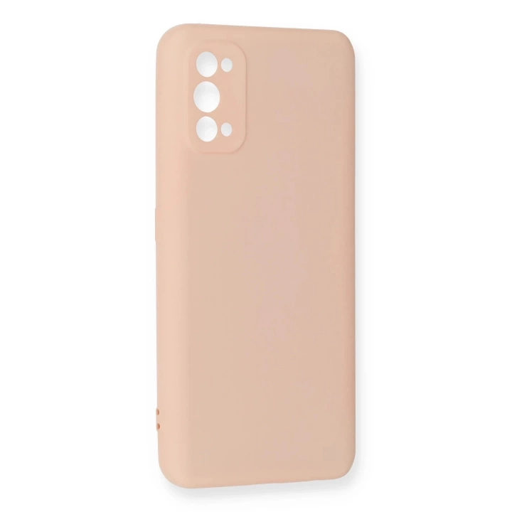 BFS  Realme 7 Pro Kılıf Nano içi Kadife Silikon - Pudra