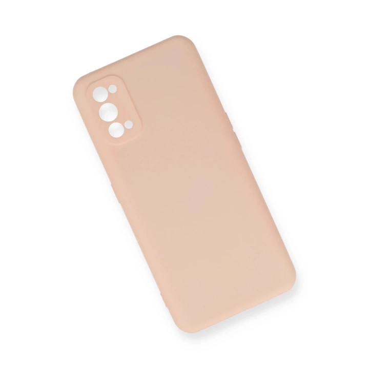 BFS  Realme 7 Pro Kılıf Nano içi Kadife Silikon - Pudra