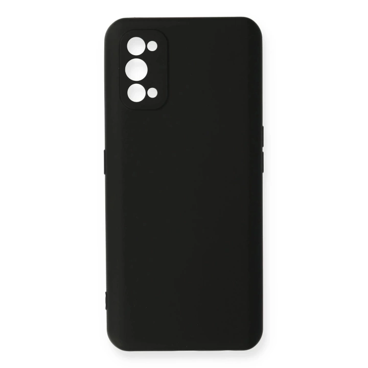BFS  Realme 7 Pro Kılıf Nano içi Kadife Silikon - Siyah