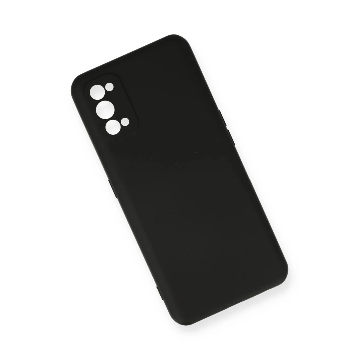 BFS  Realme 7 Pro Kılıf Nano içi Kadife Silikon - Siyah