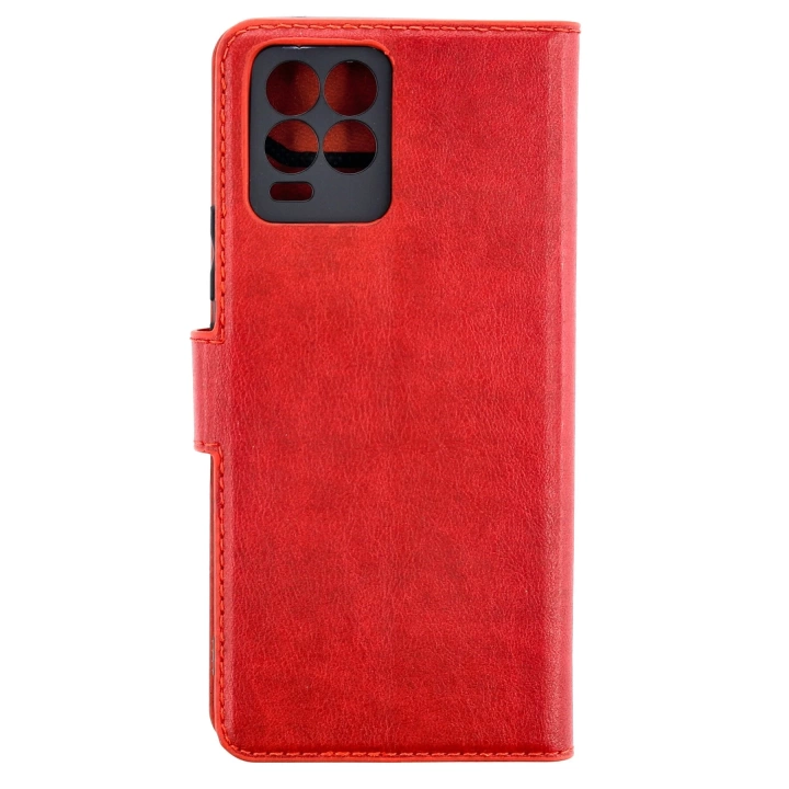 BFS  Realme 8 Pro Kılıf Trend S Plus Kapaklı Kılıf - Kırmızı