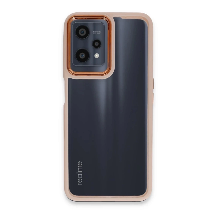 BFS  Realme 9 Pro 5G Kılıf Dora Kapak - Pudra