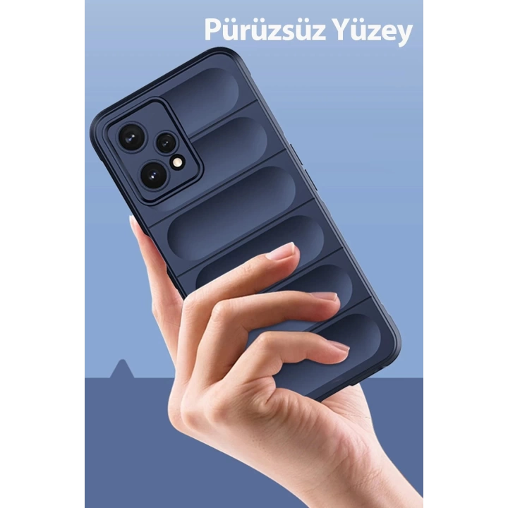 BFS  Realme 9 Pro 5G Kılıf Optimum Silikon - Sky Blue
